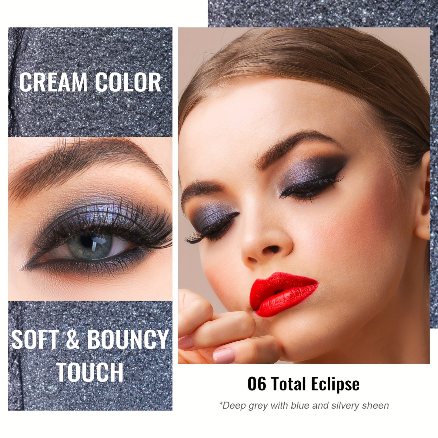 Oulac Halloween Eyeshadow Set, Including Satin Eyeshadow Cream And Liquid Eyeshadow - Highly Pigmented Eye Shadow