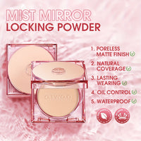 O.TWO.O 3D Soft Focus Face Powder Waterproof Long Lasting Oil Control 24H Natural Skin Tones Makeup Powder Foundation