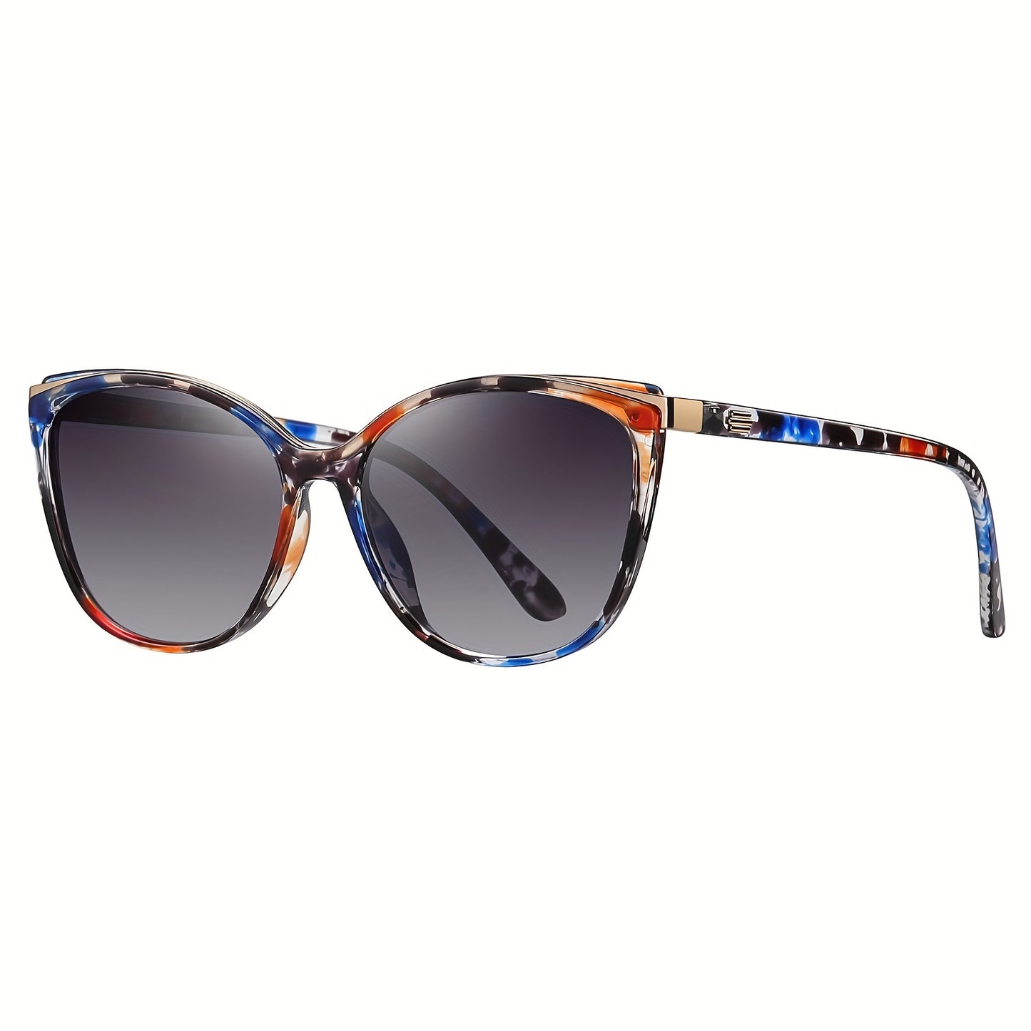 Cat Eye Fashion Glasses For Women Men Casual Anti Glare Gradient Glasses For Driving Travel Beach - Veloxea