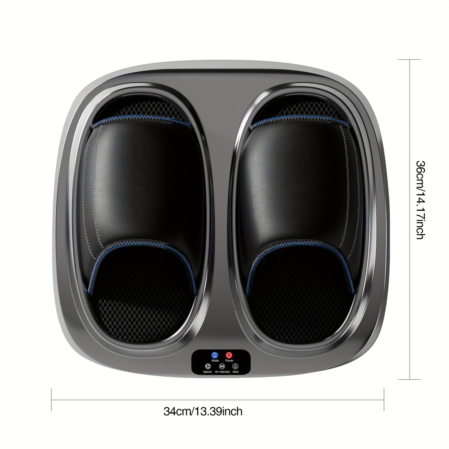 2023 3D Shiatsu Foot Massager for Circulation and Relax, Foot Massager Machine with Deep-Kneading and heat, help for Relax, Calf Massager, ideal gift for Mom Dad Friends Christmas - Veloxea