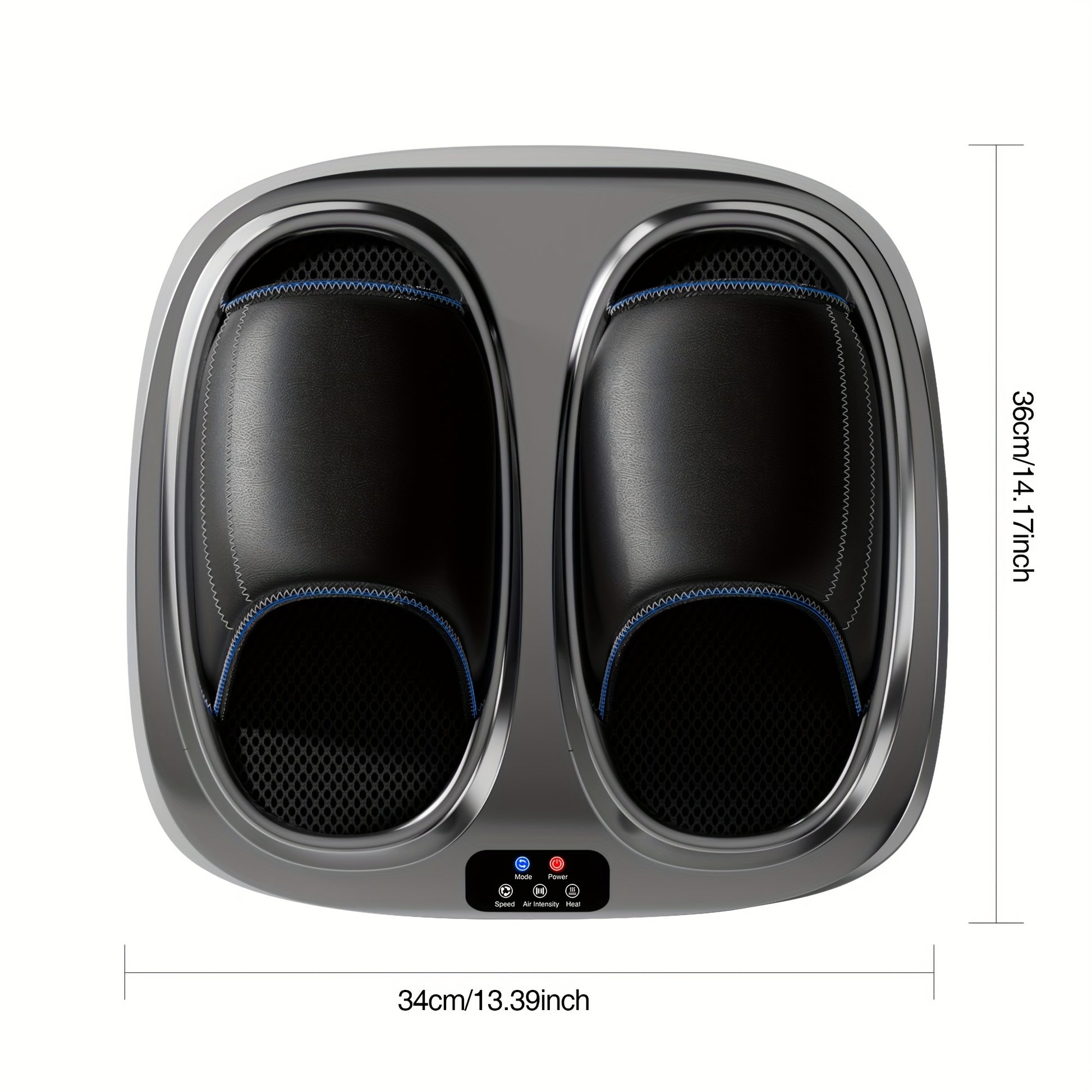 2023 3D Shiatsu Foot Massager for Circulation and Relax, Foot Massager Machine with Deep-Kneading and heat, help for Relax, Calf Massager, ideal gift for Mom Dad Friends Christmas - Veloxea