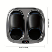 2023 3D Shiatsu Foot Massager for Circulation and Relax, Foot Massager Machine with Deep-Kneading and heat, help for Relax, Calf Massager, ideal gift for Mom Dad Friends Christmas - Veloxea