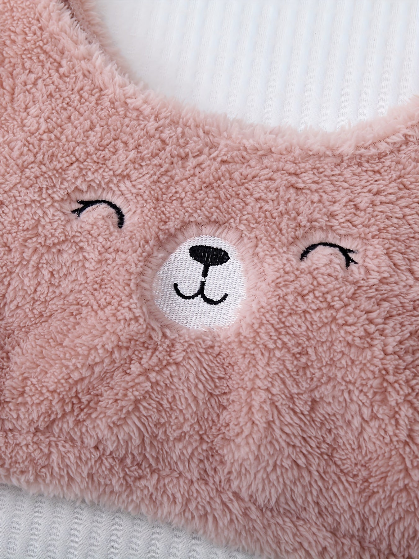 Cartoon Bear Print Pajama Set, Crew Neck Tank Top & Elastic Waistband Shorts, Women's Sleepwear & Loungewear - Veloxea
