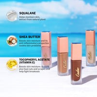 Oulac Liquid Eyeshadow 3pcs set, non-sticky one-swipe coverage with a quick-drying and crease-resistant formula for stunning eye looks.
