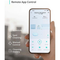 Certified - Refurbished-eufy Clean by Anker, RoboVac G30 Hybrid+, 2-in-1 Sweep and mop, Self-Emptying Robot Vacuum, Dynamic Navigation, Allergy Care, 2000 Pa Strong Suction, Wi-Fi, Carpets and Hard Floors - Veloxea