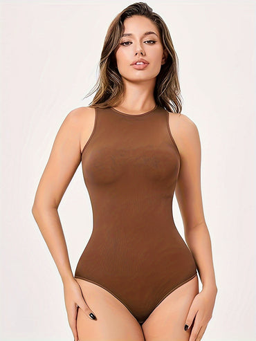 1pcs Sculpt Your Curves Women's Seamless Tummy Control Shapewear Bodysuit