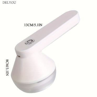 DELYOU USB Rechargeable Fabric Shaver-Portable Hairball Trimmer With Enhanced Power, Ideal For Sweater & Wool Pilling Removal, Perfect For Home Use - Veloxea