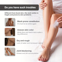 1.01oz Powerful Snow Bleach Cream For Private Part, Underarm, Face And Body Skin Bleaching - Effective Daily Skin Care For Dark Skin - Veloxea