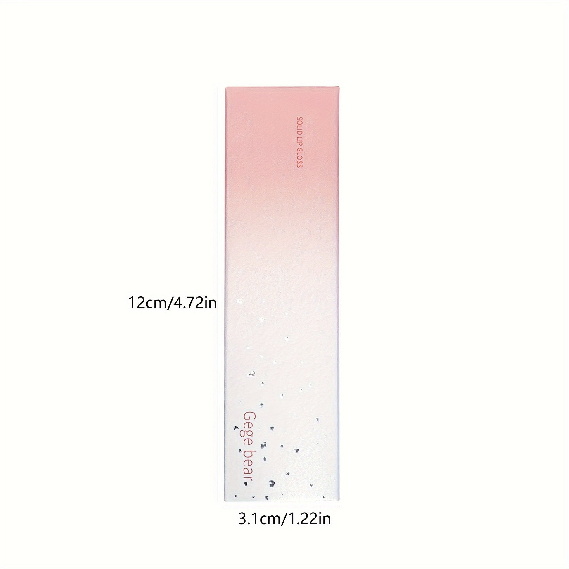 Clear Rotating Tinted Lip Balm, Solid Lipstick Moisturizing Nourishing, For Water Light Mirror Glass Feeing Lip, Can't Rotate Back After Rotating - Veloxea