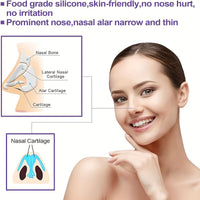 1pc Nose Shaper For Wide Noses Nose Straightener Corrector Shrinker Beauty Nose Clip For Women Men - Veloxea
