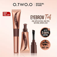 5-Day Tattoo Brow Gel - Semi-Permanent, Even Color, Long-Lasting Makeup - Effortless Peel-Off for Natural-Looking Brows