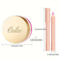 Oulac Classic Golden Light Combination, 3 Eye Shadow Pens + 1 Eye Shadow Cream