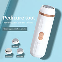 Electric Feet Callus Remover, Professional Electric Callus Remover, Rechargeable Portable Electronic Foot File Pedicure Tools - Veloxea