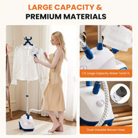 OLIXIS Handheld Steamer, Professional Wrinkle Removal Ironing Machine, - Veloxea