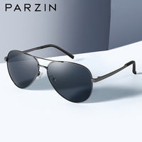 1pc Classic Polarized Glasses For Men With Metal Frame & TAC Lenses - Perfect For Fishing, Casual Wear - Veloxea