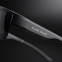 1pc Color Changing Glasses, Sports Square Frame Glasses, Men's Outdoor Glasses - Veloxea