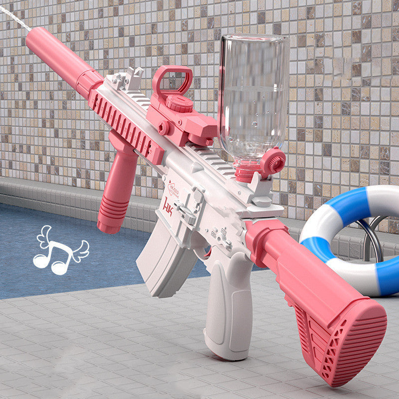 Summer Fully Automatic Electric Water Gun Rechargeable Long-Range Continuous Firing Kids Gift