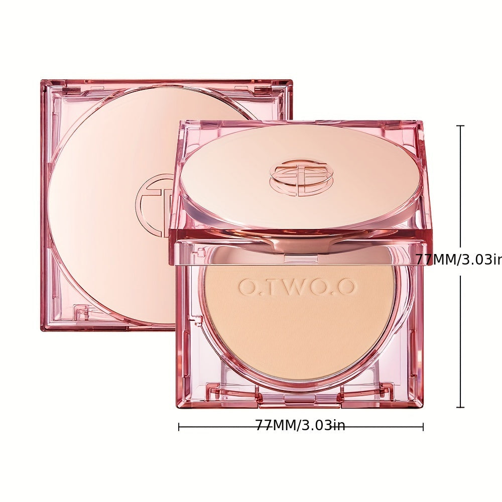 O.Two.O 3D Soft Focus Pressed Powder - Waterproof, Long-Lasting, Oil-Control, 24-Hour Natural Finish For All Skin Types