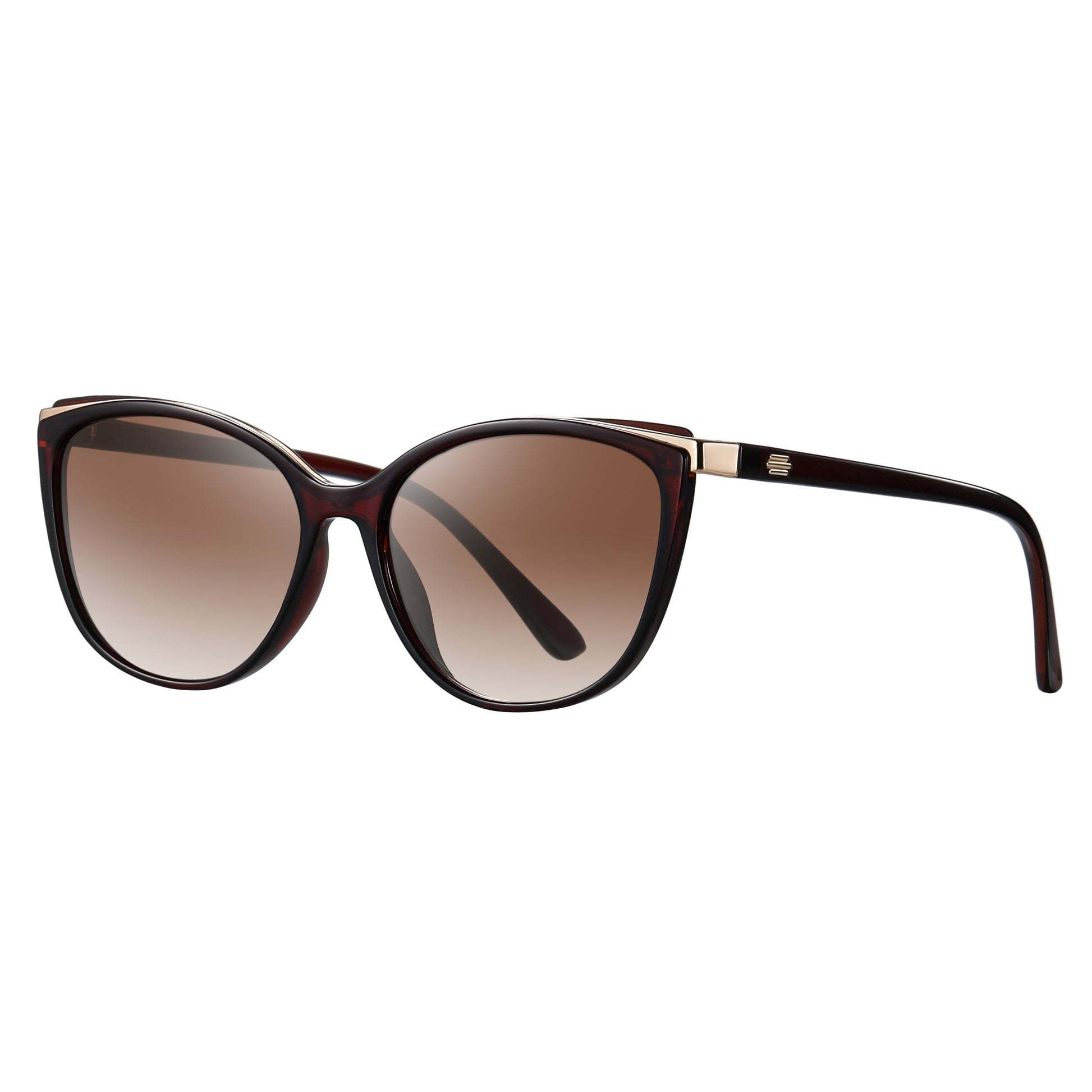 Cat Eye Fashion Glasses For Women Men Casual Anti Glare Gradient Glasses For Driving Travel Beach - Veloxea