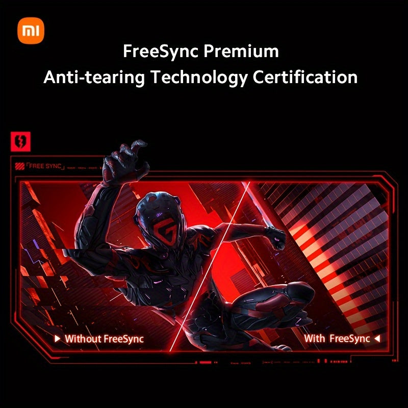 Xiaomi 34-inch Curved Gaming Monitor 180Hz High Reshed Rate 1ms Fast FreeSync Premium E<2* Professional Calibration 95%DCI-P3 100% SRGB* Low Blue Light Computer Screen Monitor Desktop Monitor - Veloxea