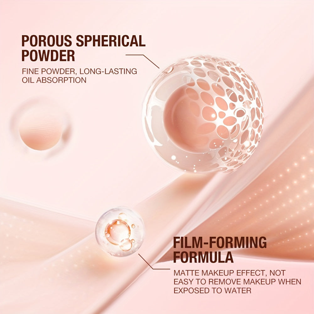 O.Two.O 3D Soft Focus Pressed Powder - Waterproof, Long-Lasting, Oil-Control, 24-Hour Natural Finish For All Skin Types