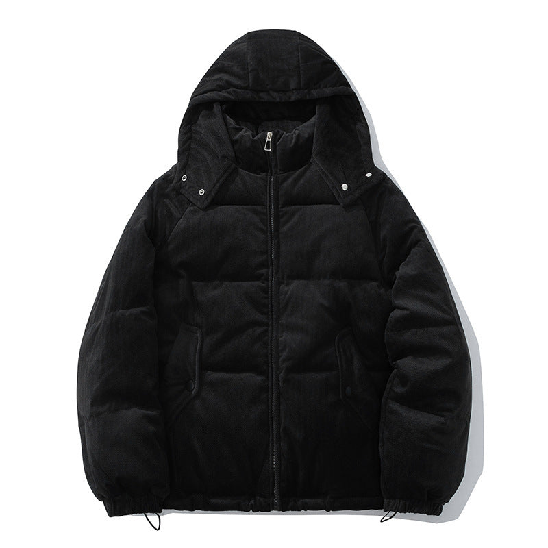 Women's Fashionable Corduroy Cotton-padded Jacket