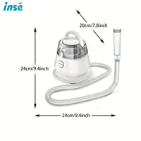 INSE P20 Pet Grooming Vacuum Cleaner, 17KPa powerful suction power, 5-in-1 multifunctional  hair vacuum cleaner - Veloxea