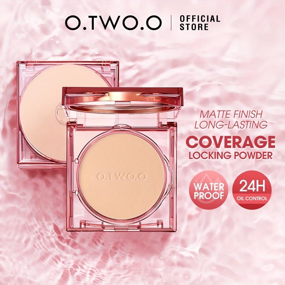 O.TWO.O 3D Soft Focus Face Powder Waterproof Long Lasting Oil Control 24H Natural Skin Tones Makeup Powder Foundation