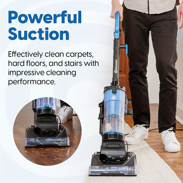 Vacmaster UC0501 Bagless Upright Vacuum Cleaner With Large Dust Cup Capacity - Veloxea