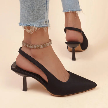 Pointed Toe High Heels Shallow Women's Sandals Shoes for Women