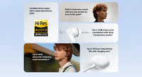 Global Version Xiaomi Redmi Buds 5 Pro Up to 52dB Active Noise Cancellation 38 Hours Long Battery