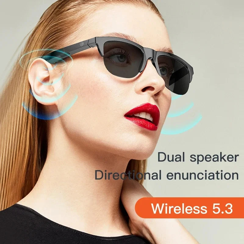 Xiaomi Smart Sunglasses Glasses Bluetooth Call Headphones HIFI Blue Light Waterproof Anti-UV For Men And Women