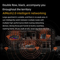 Asus TUF AX5400 Full Gigabit Esports Gaming Router Three Terminal Game Acceleration/Router Home Gigabit High Speed WiFi6 5400M