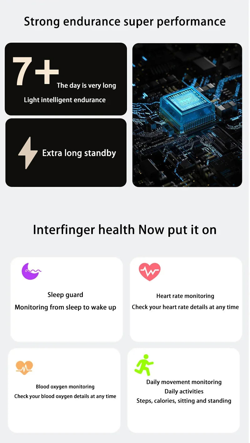 Xiaomi Smart Ring Men Women Bluetooth Health Monitoring Blood - Oxygen - Sleep - Heart Rate, Waterproof