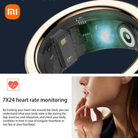 Xiaomi Smart Ring Men Women Bluetooth Health Monitoring Blood - Oxygen - Sleep - Heart Rate, Waterproof