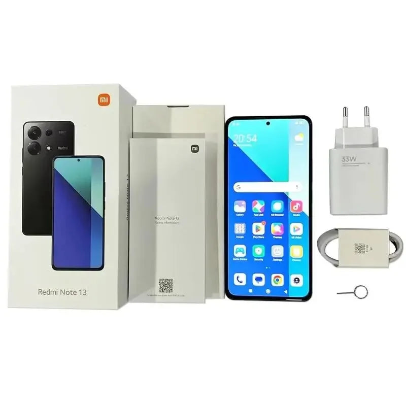 Xiaomi Redmi Note 13 4G Smartphone Snapdragon® 685 108MP Camera 120Hz AMOLED Display 33W Charging Cellphone Handy
