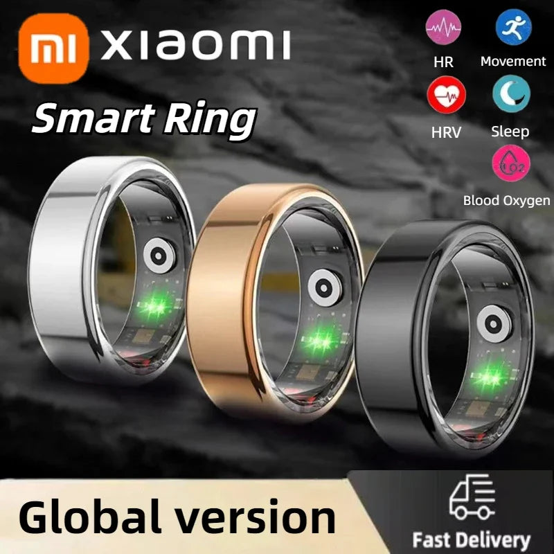 Xiaomi Smart Ring Men Women Bluetooth Health Monitoring Blood - Oxygen - Sleep - Heart Rate, Waterproof