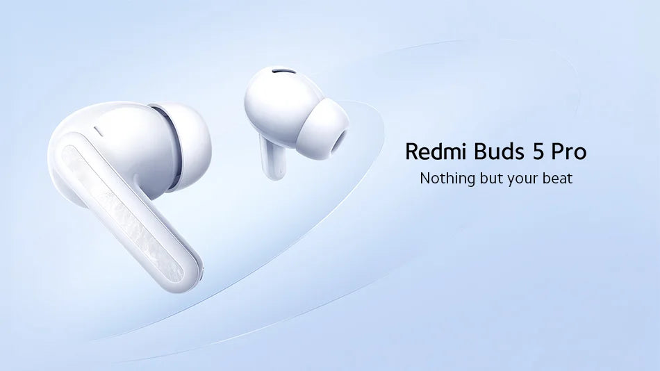 Global Version Xiaomi Redmi Buds 5 Pro Up to 52dB Active Noise Cancellation 38 Hours Long Battery