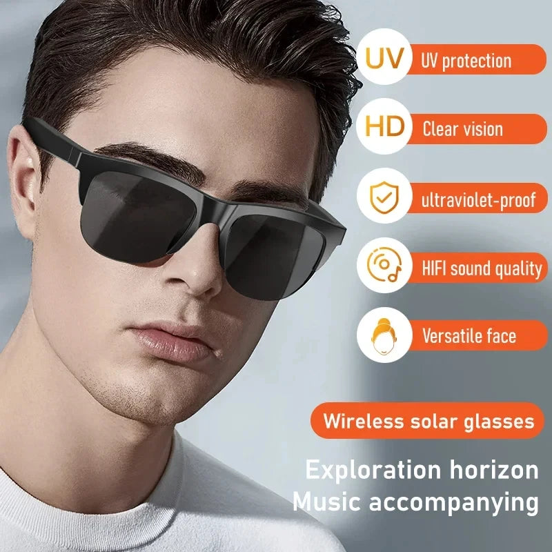 Xiaomi Smart Sunglasses Glasses Bluetooth Call Headphones HIFI Blue Light Waterproof Anti-UV For Men And Women