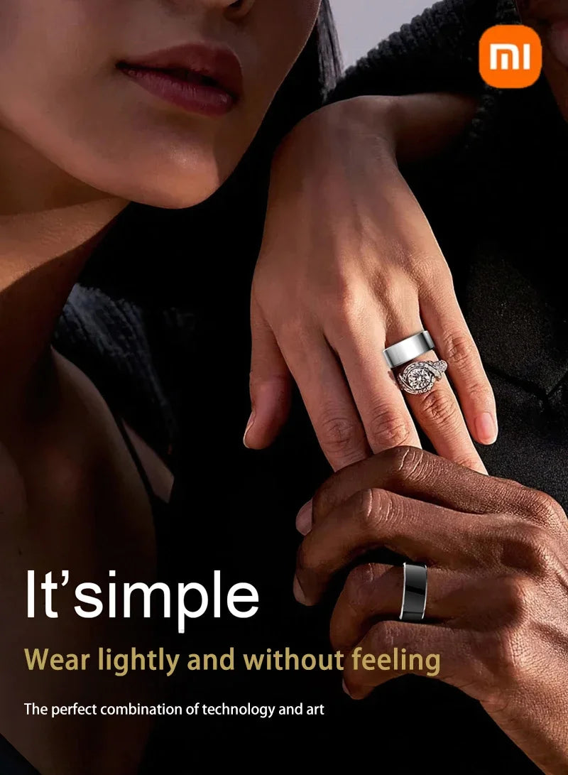 Xiaomi Smart Ring Men Women Bluetooth Health Monitoring Blood - Oxygen - Sleep - Heart Rate, Waterproof