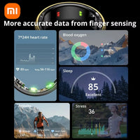 Xiaomi Smart Ring Men Women Bluetooth Health Monitoring Blood - Oxygen - Sleep - Heart Rate, Waterproof