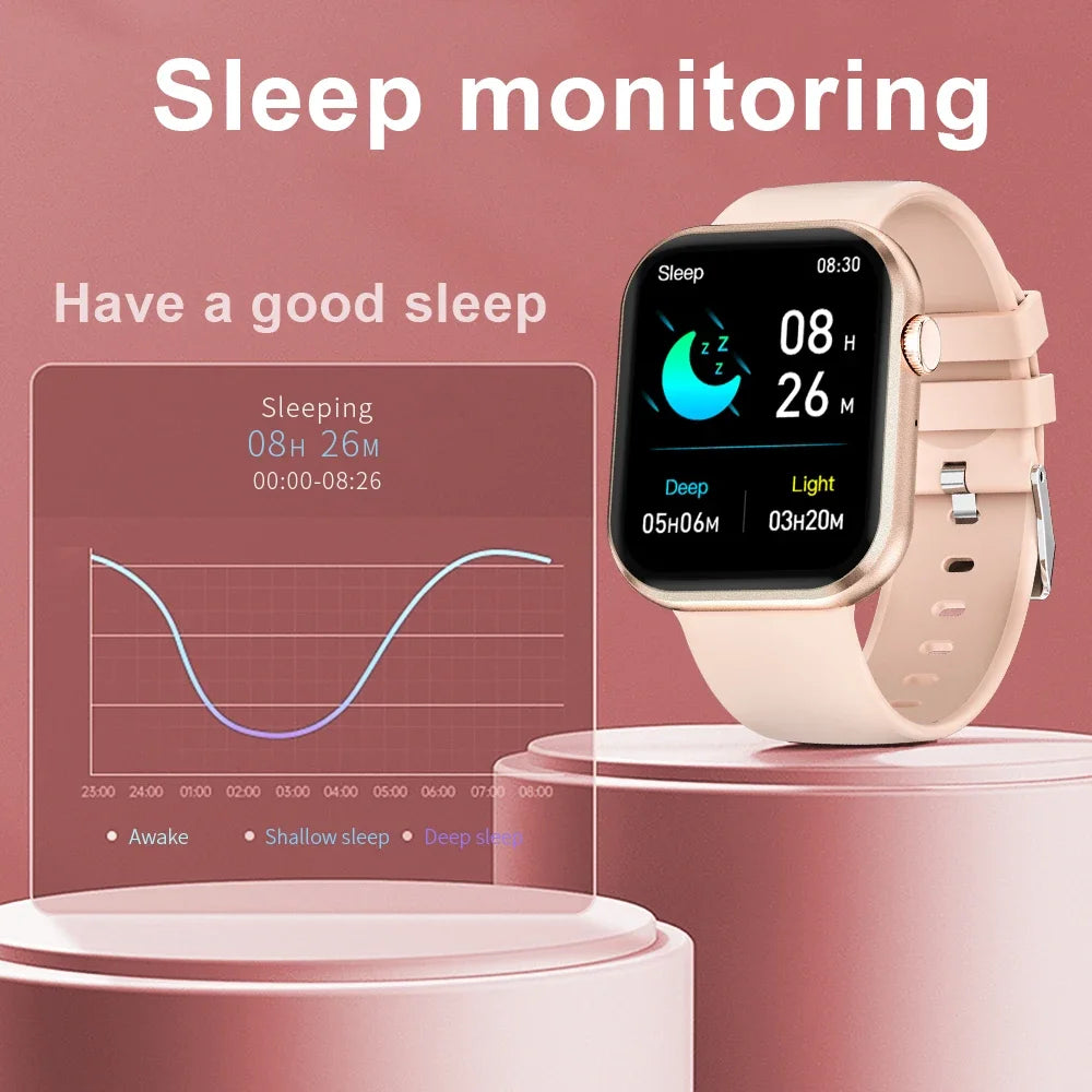 Xiaomi Smart Watch Women Bluetooth Call Watch Fitness Tracker Waterproof for Men & Woman