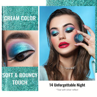 Oulac Classic Golden Light Combination, 3 Eye Shadow Pens + 1 Eye Shadow Cream