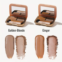 Oulac 2-in-1 Dual Color Eyebrow Powder, Long-Lasting Instant Eyebrow Powder