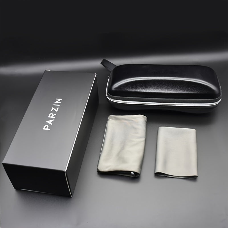 1pc Classic Polarized Glasses For Men With Metal Frame & TAC Lenses - Perfect For Fishing, Casual Wear - Veloxea