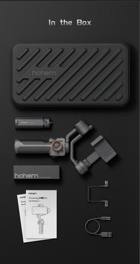 hohem iSteady M6 Gimbal Stabilizer for Smartphone, New Upgrade 3-Axis Phone Gimbal for iPhone & Android, Smart Tracking, 360°Infinite Rotation, 18H Long Battery, OLED Display for Video Recording - Veloxea