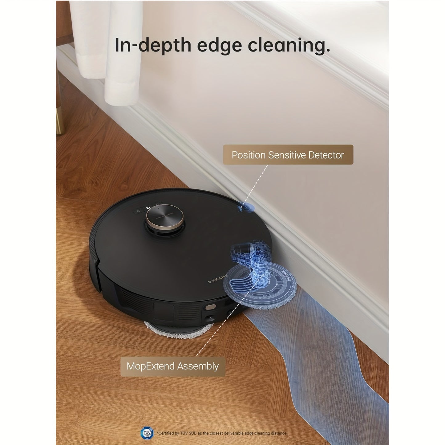 Dreame L20 Ultra Robot Vacuum And Mop With Mop-Extend, Auto Mop Removal & Raising, Washing And Drying, 7000Pa Suction, Self-Emptying, Self-Refilling, AI Obstacle Avoidance - Veloxea