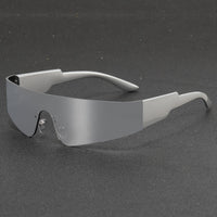 Plastic Flat Top Glasses Party Music Festival High Fashion Glasses Suitable For Daily Use - Veloxea