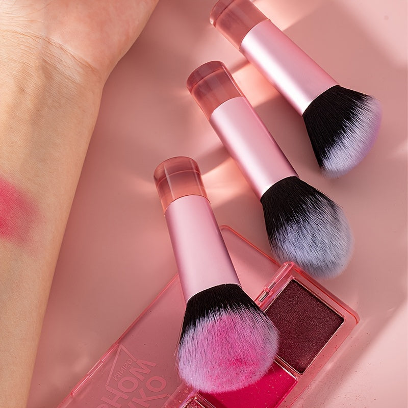 10-Piece Mini Travel Makeup Brush Set - Sleek & Minimalist Design with Portable Storage Bag, High-Quality Cosmetic Brushes for Versatile Makeup Application, Ideal Travel Essentials for Beauty Enthusiasts - Veloxea