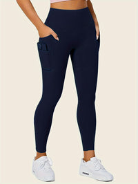 Seamless High Rise Leggings, Butt Lifting Leggings With Phone Pockets, Women's Underwear & Shapewear - Veloxea